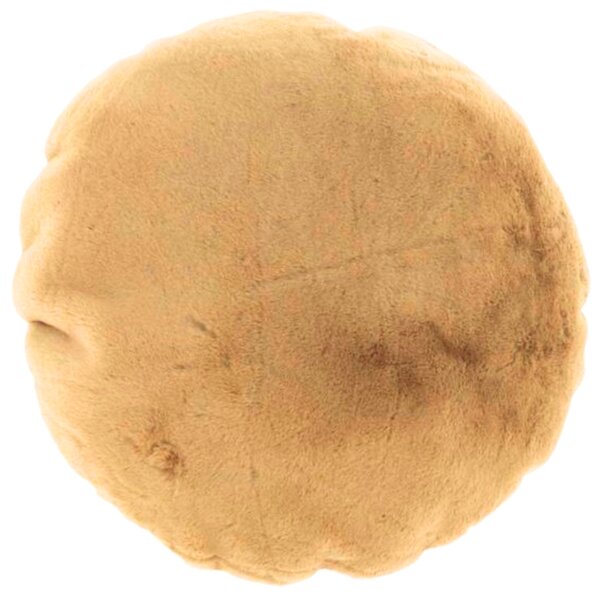 Okrúhly dekoračný vankúšik LONNE 40 cm, žltý
