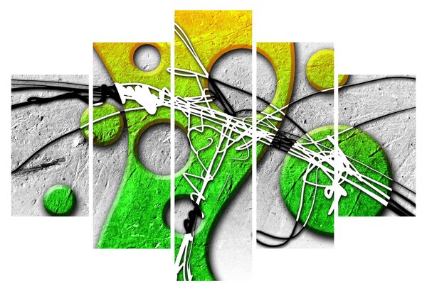 Abstraktný obraz (150x105 cm)