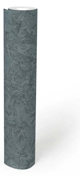 A.S. Création | Vliesová tapeta na stenu History of Art 2 79046-6 | 0,53 x 10,05 m | modrá, metalická, čierna