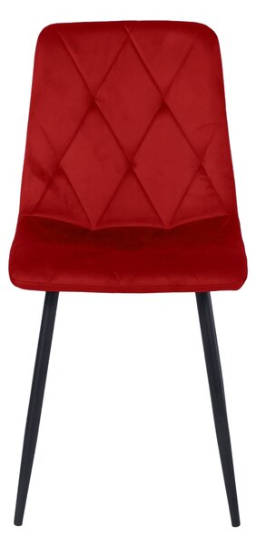 Jedálenská stolička MELITA červená