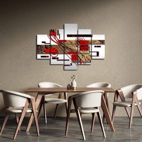 Obraz abstrakcie (150x105 cm)