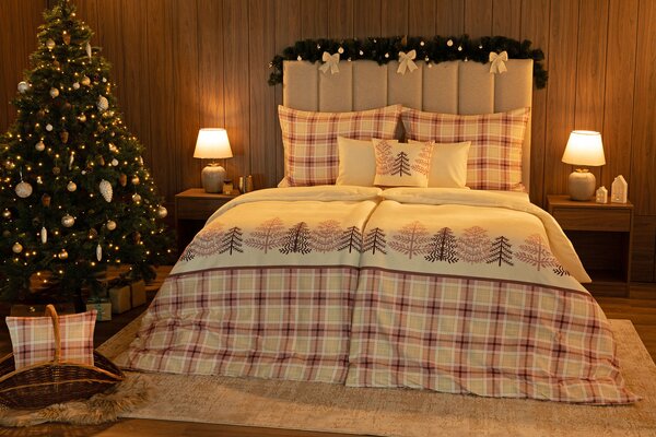 Obliečky Aden Flanel premium 1x 140/200, 1x 70/90