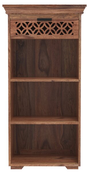 Knižnica Mira 60x120x45 indický masív palisander