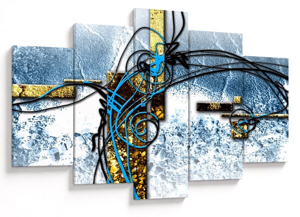 Abstraktný obraz (150x105 cm)
