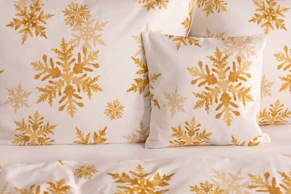 Obliečky Gold Sparks Flanel premium 1x 140/200, 1x 70/90