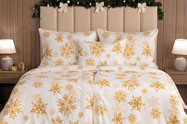 Obliečky Gold Sparks Flanel premium 1x 140/200, 1x 70/90