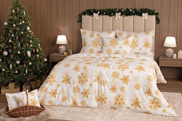 Obliečky Gold Sparks Flanel premium 1x 140/200, 1x 70/90