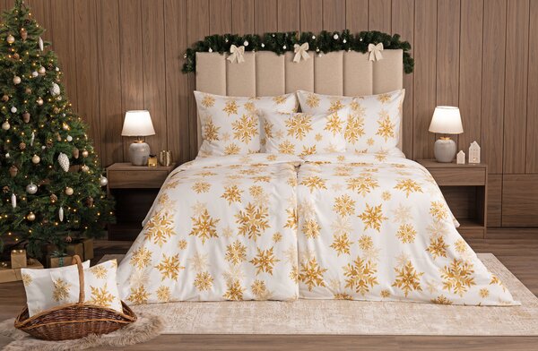 Obliečky Gold Sparks Flanel premium 1x 140/200, 1x 70/90