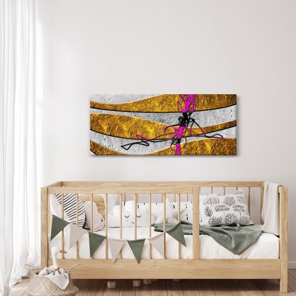 Obraz abstrakcie (120x50 cm)