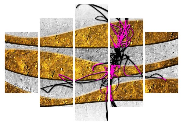 Obraz abstrakcie (150x105 cm)