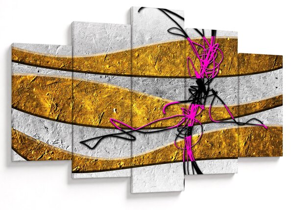 Obraz abstrakcie (150x105 cm)