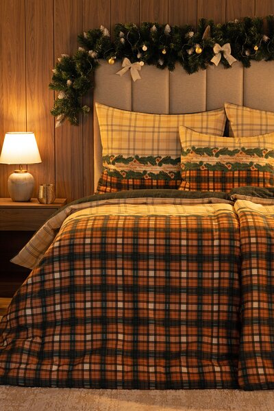 Obliečky Nordville Flanel premium 1x 140/200, 1x 70/90