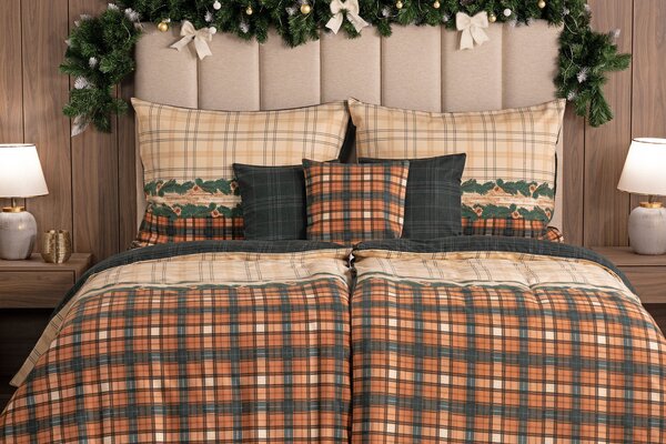 Obliečky Nordville Flanel premium 1x 140/200, 1x 70/90