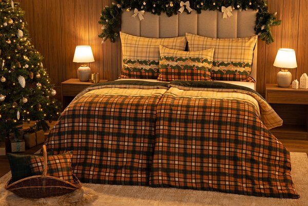 Obliečky Nordville Flanel premium 1x 140/200, 1x 70/90