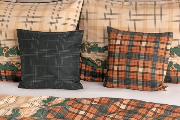 Obliečky Nordville Flanel premium 1x 140/200, 1x 70/90