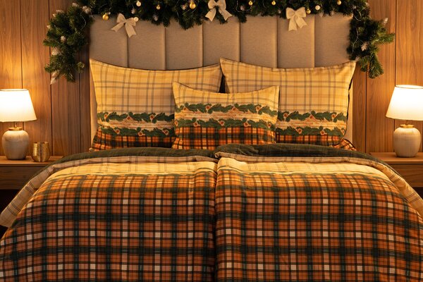 Obliečky Nordville Flanel premium 1x 140/200, 1x 70/90
