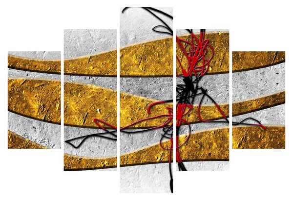 Abstraktný obraz (150x105 cm)