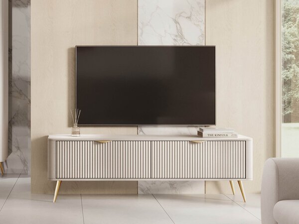 Mirjan24 TV skrinka Wosial 163 2D, Farby: biela 5903211482847