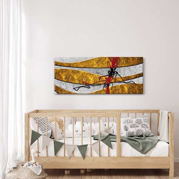 Abstraktný obraz (120x50 cm)