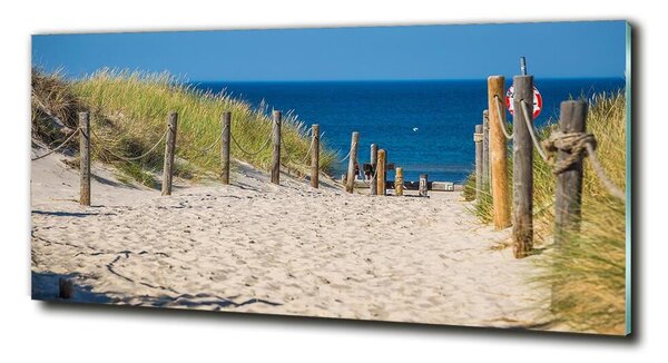 Foto obraz sklenený horizontálne Morské duny