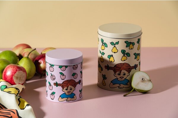 Muurla Set dóz Pippi Fruits 2 ks, smalt