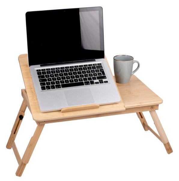 STÔL NA NOTEBOOK, hnedá, 53.5/34/27.5 cm - Online Only kancelárie, Online Only