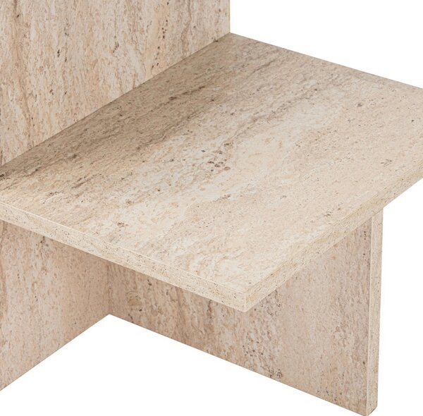 KONFERENČNÝ STOLÍK, krémová, kompozitné drevo, 80/40/40-23 cm MID.YOU - Online Only obývacie izby, Online Only
