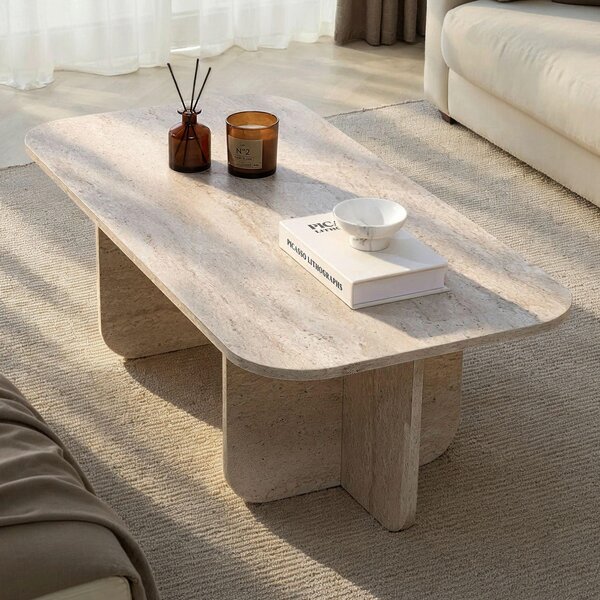 KONFERENČNÝ STOLÍK, krémová, kompozitné drevo, 120/41/60 cm MID.YOU - Online Only obývacie izby, Online Only