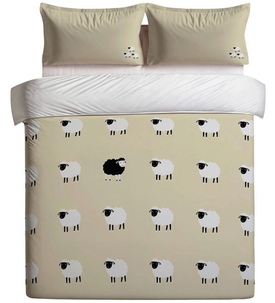 POSTEĽNÁ BIELIZEŇ, svetložltá, 155/220 cm - Online Only bytové doplnky, Online Only