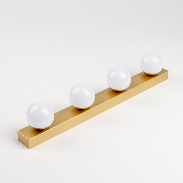 Brilagi - LED kúpeľňové osvetlenie zrkadla HOLLYWOOD 4xLED/3W/230V IP44 zlaté