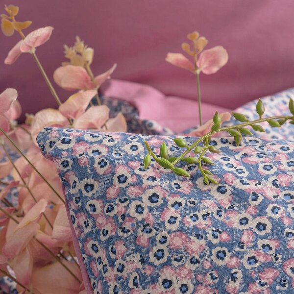 POSTEĽNÁ BIELIZEŇ, lila, pink, 155/220 cm - Online Only bytové doplnky, Online Only