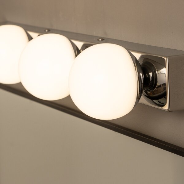 Brilagi - LED zrkadlové osvetlenie do kúpeľne HOLLYWOOD 4xLED/3W/230V IP44 chróm