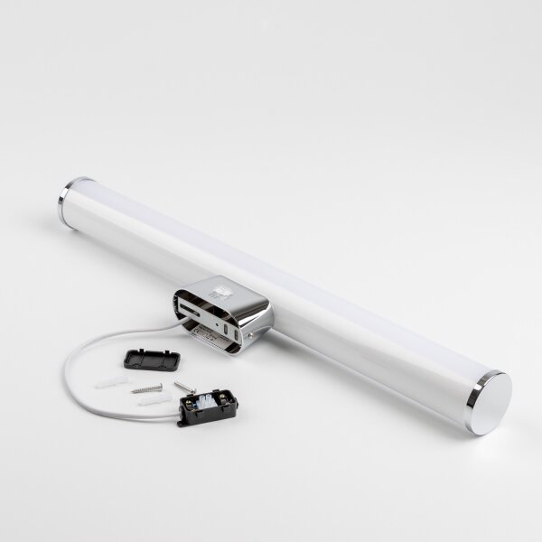Brilagi - LED osvetlenie zrkadla do kúpeľne TUBE LED/15W/230V 3000/4000/6500K IP44 chróm