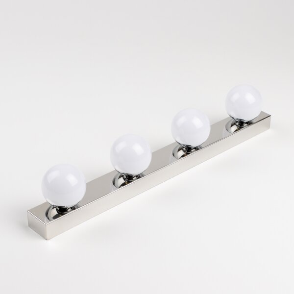 Brilagi - LED zrkadlové osvetlenie do kúpeľne HOLLYWOOD 4xLED/3W/230V IP44 chróm