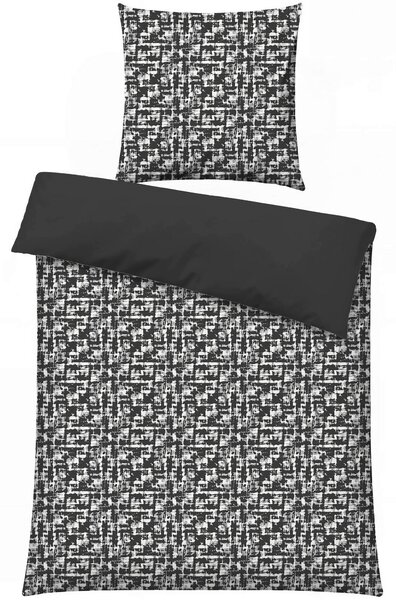 POSTEĽNÁ BIELIZEŇ, tmavosivá, 155/220 cm - Online Only bytové doplnky, Online Only