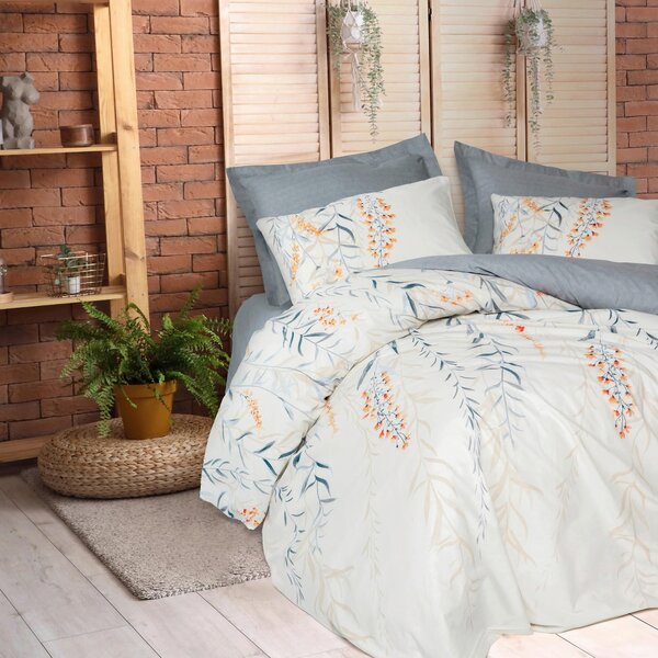 POSTEĽNÁ BIELIZEŇ, pastelová modrá, 155/220 cm - Online Only bytové doplnky, Online Only