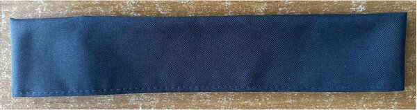 Stuha na upínanie záhradných závesov na suchý zips 70x6 cm Farba Grafitová