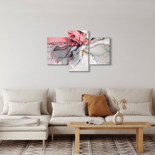 Obraz abstrakcie (90x60 cm)