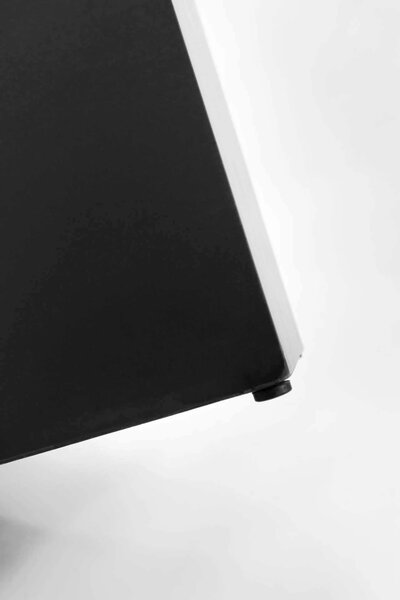 Interiérový kvetináč ELEMENTO, materiál MDF, výška 100 cm, čierny