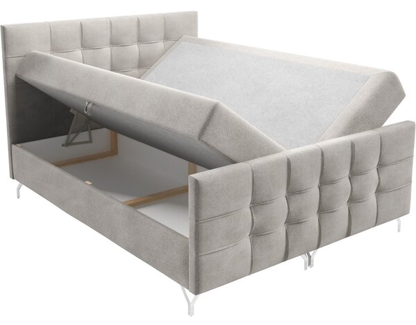 MEBLINE Kontinentálna posteľ SIEBEN LUX 120x200 coral 15