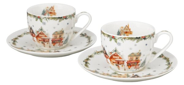 DUO 480501-09 - Christmas Vilage ša-po 2d. expresso
