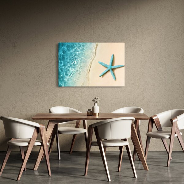 Obraz - Hviezdica na pláži (90x60 cm)