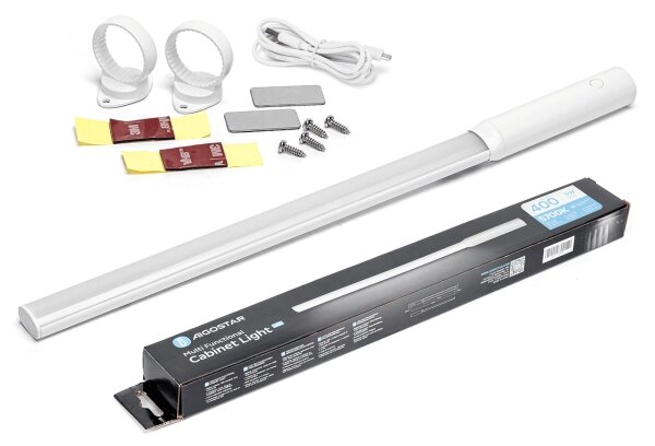 Aigostar - LED osvetlenie skrine s pohybovým senzorom LED/5W/5V 5700K biela