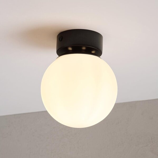Stropné svietidlo ELIAS 1xE14/5W/230V pr. 13 cm čierna/biela