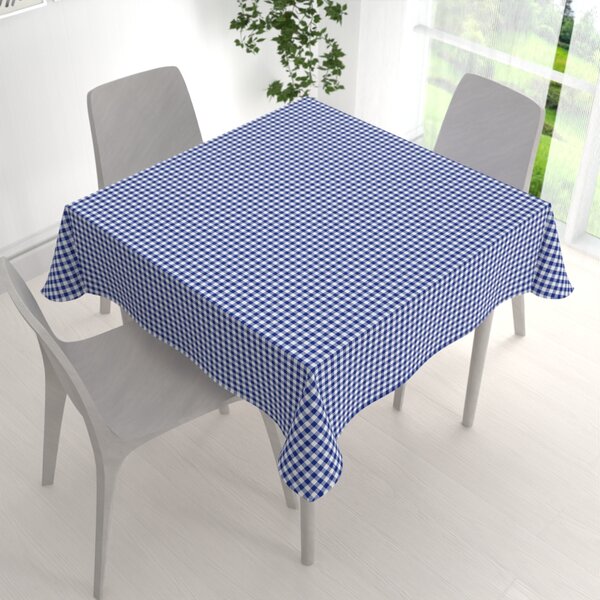 Biante Bavlnený štvorcový obrus Sandra SA-057 Modro-biele kocky 40x40 cm
