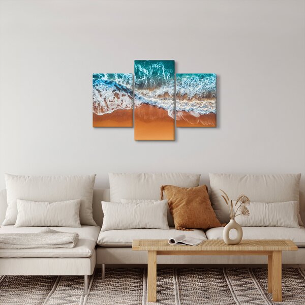 Obraz morskej pláže (90x60 cm)