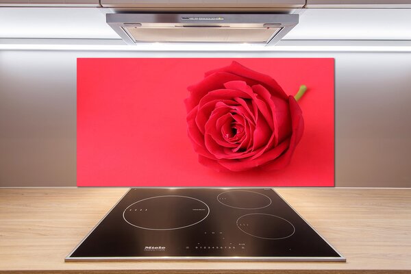Panel do kuchyne Červená ruža pl-pksh-100x50-f-77656963