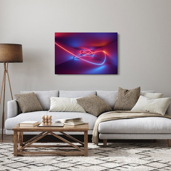 Obraz modernej abstrakcie (90x60 cm)
