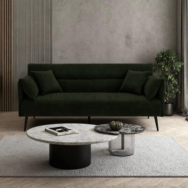 Rozkladacia sofa Catini AMELIA zelená