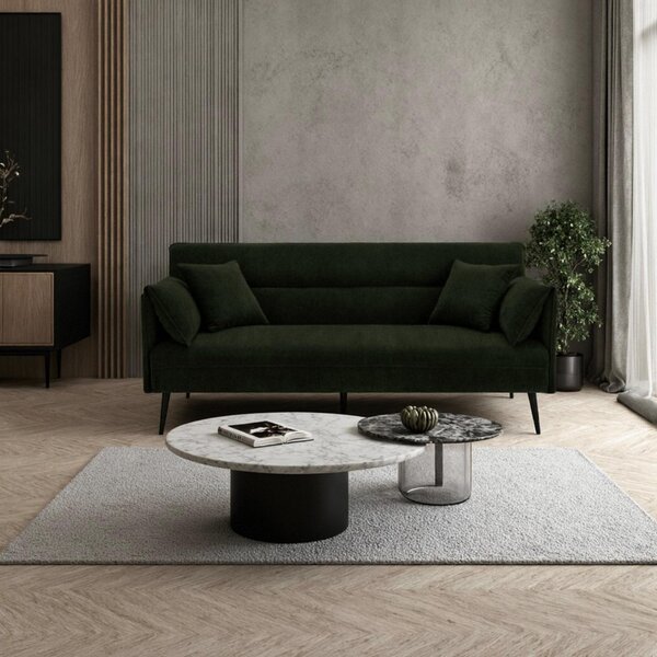 Rozkladacia sofa Catini AMELIA zelená